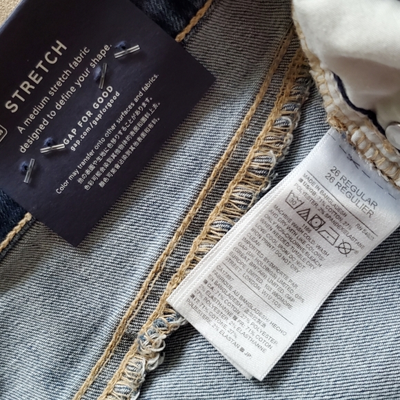 GAP Mid Rise Boot Stretch Jeans - Picture 6 of 6